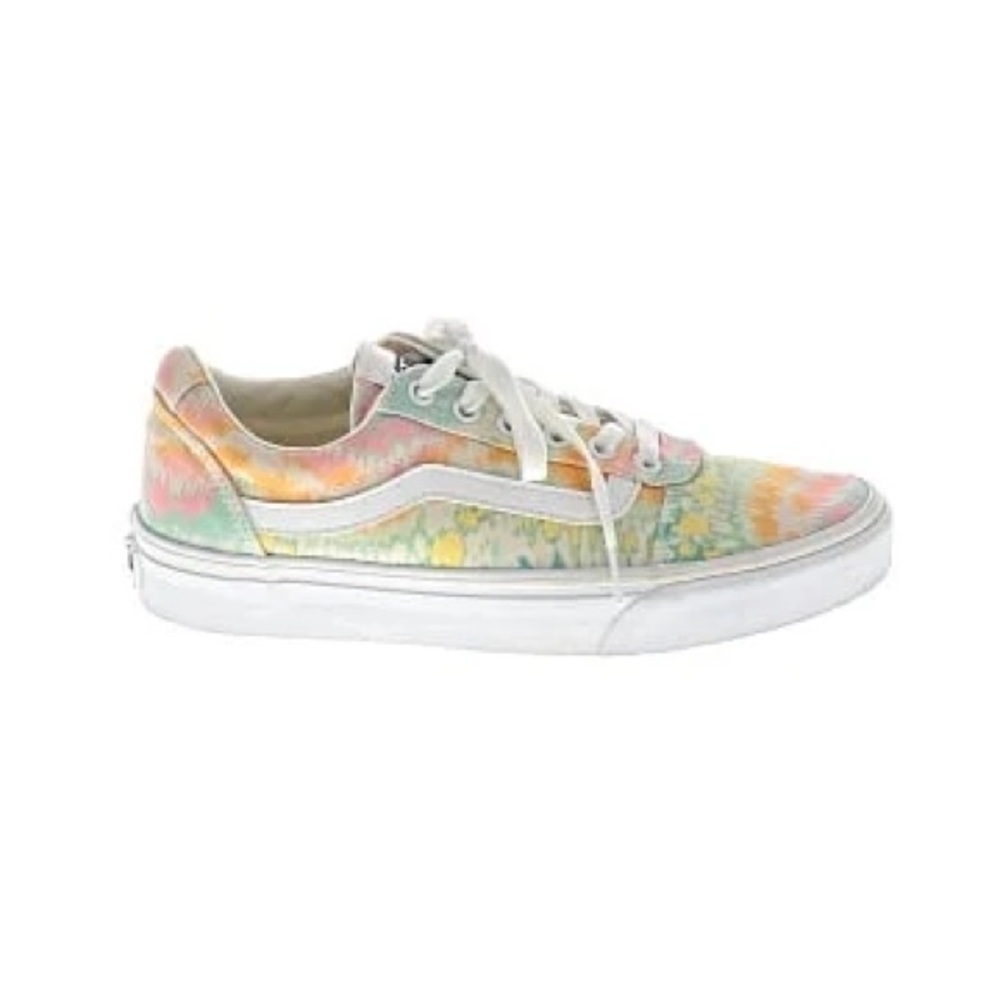 Vans Old Skool Multicolor Tie-Dye Canvas Sneakers size 7.5, Skater